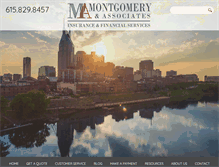 Tablet Screenshot of montgomeryassociatesins.com